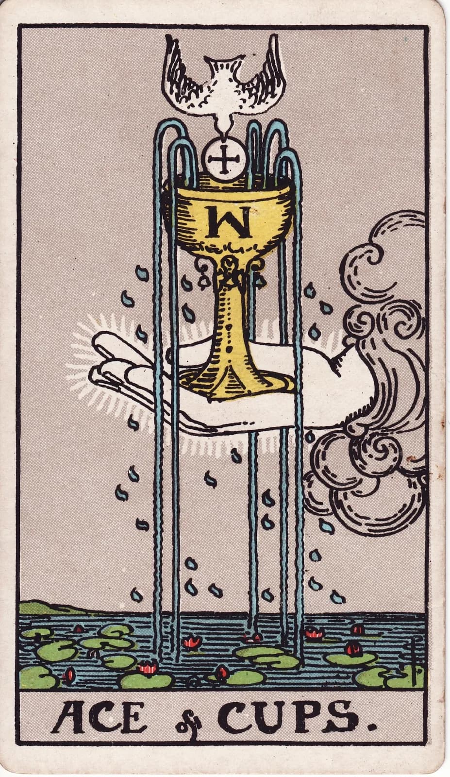 Carta Ás de Copas
