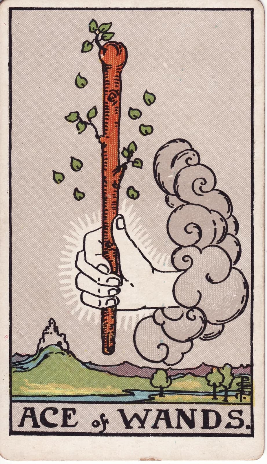 Carta Ás de Paus