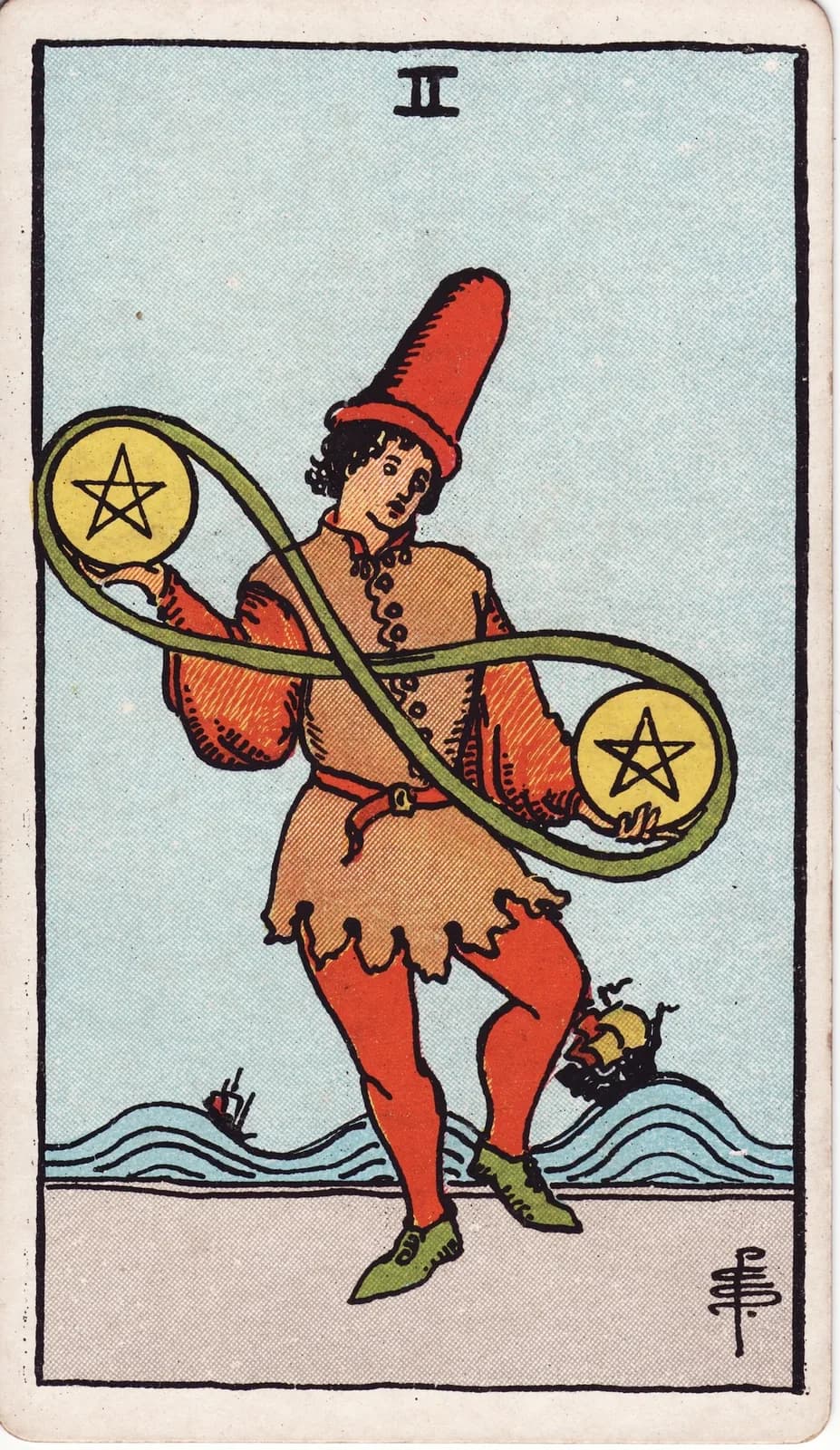 Carta Dois de Ouros